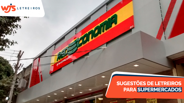 WJS | Sugestões para supermercado