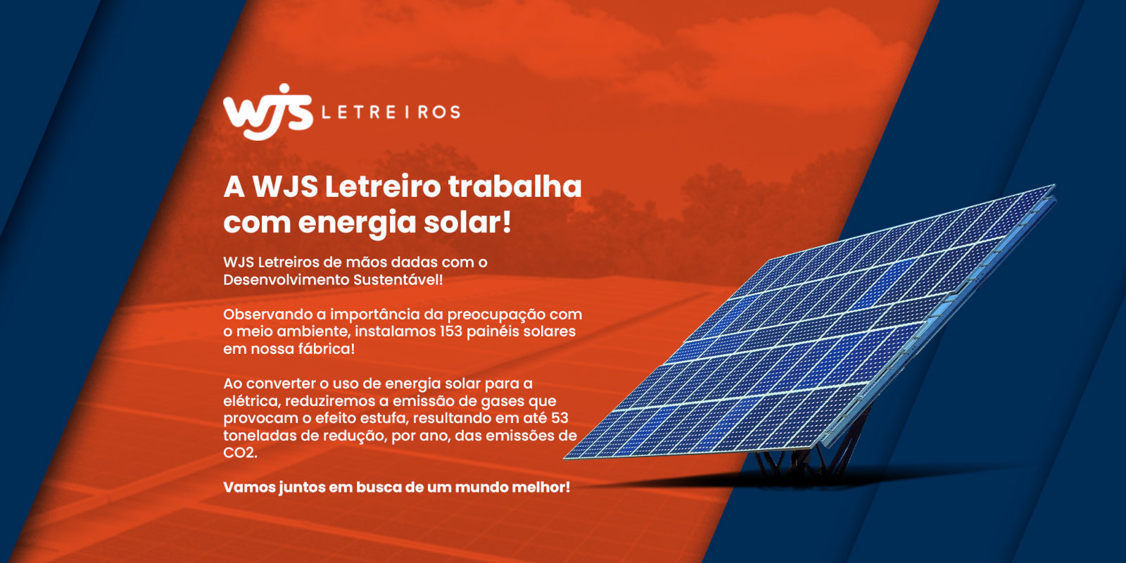 Painéis Solares - WJS Letreiros